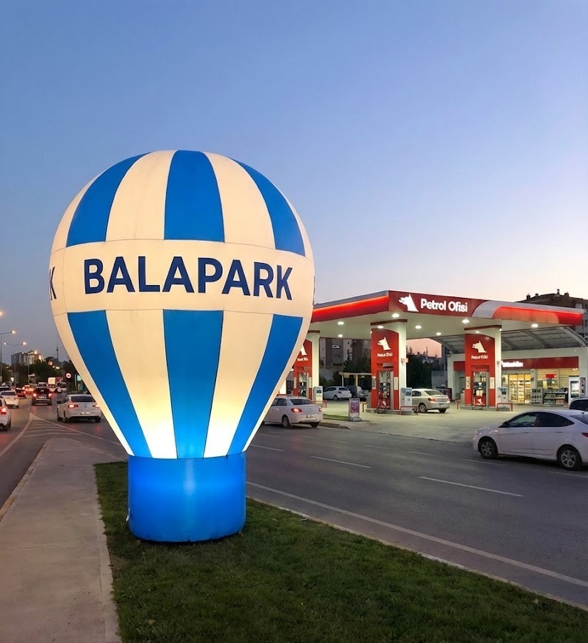 Inflatable Petrol Station Advertising Balloon