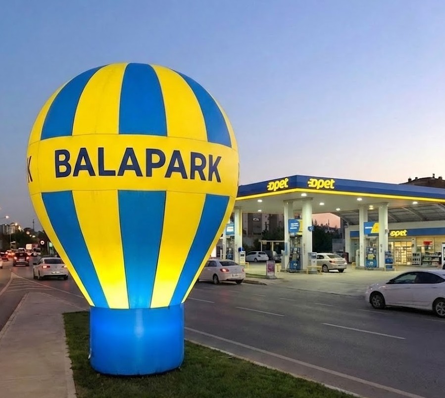 Şişme Opet Reklam Balonu | Yer Balonları | Şişme Park Ürünleri | Balapark