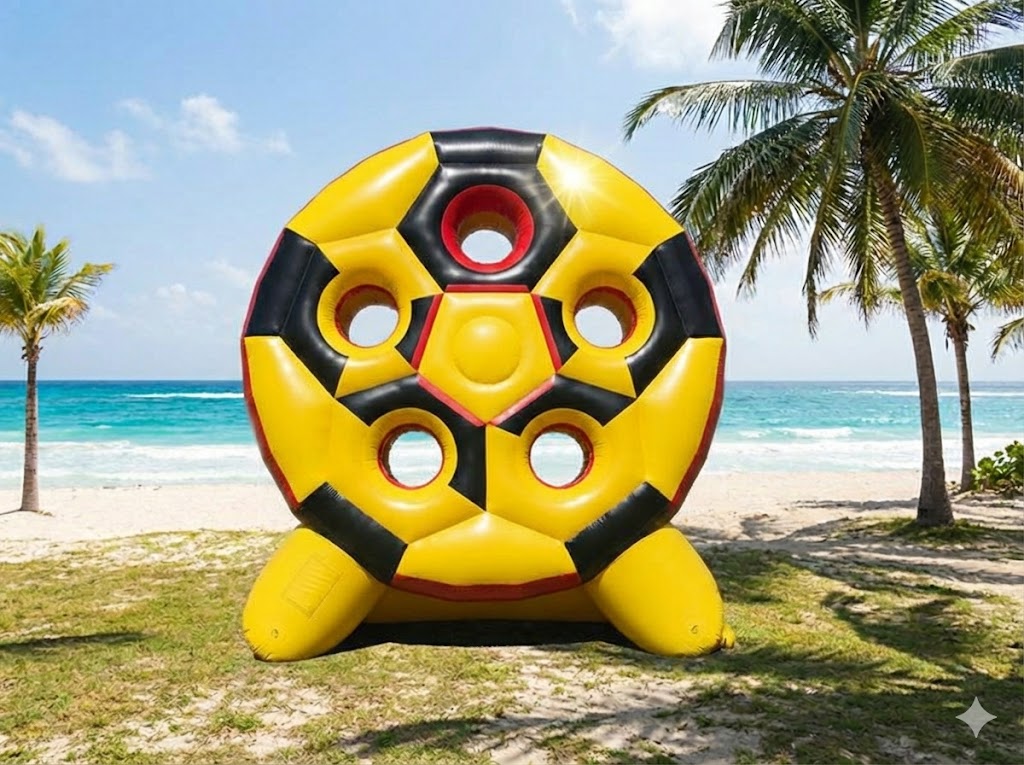 Dev Futbol Dart Oyunu | Şişme İnteraktif Oyuncaklar | Şişme Park Ürünleri | Balapark