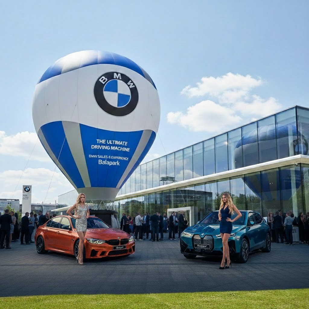 BMW Ground Balloon 8m (LED Illuminated)