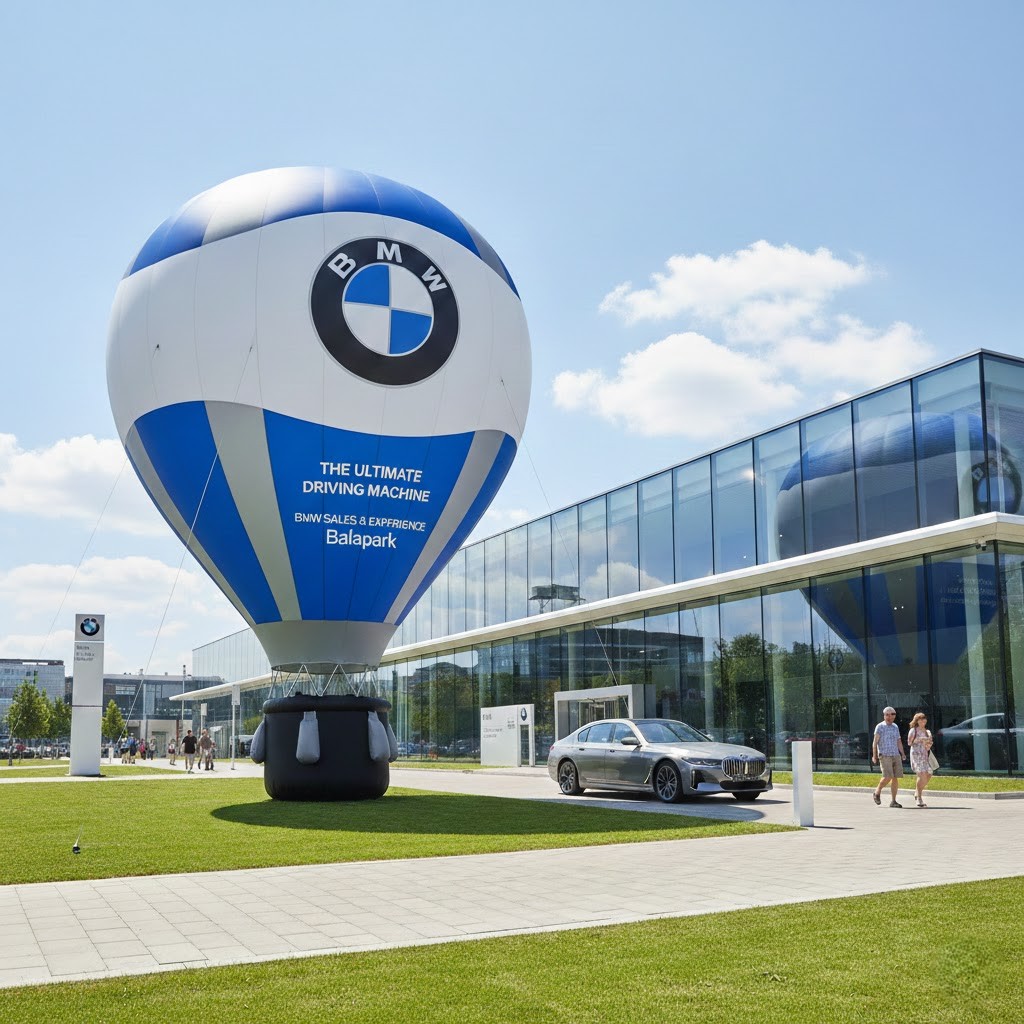 BMW Ground Balloon 8m (LED Illuminated)