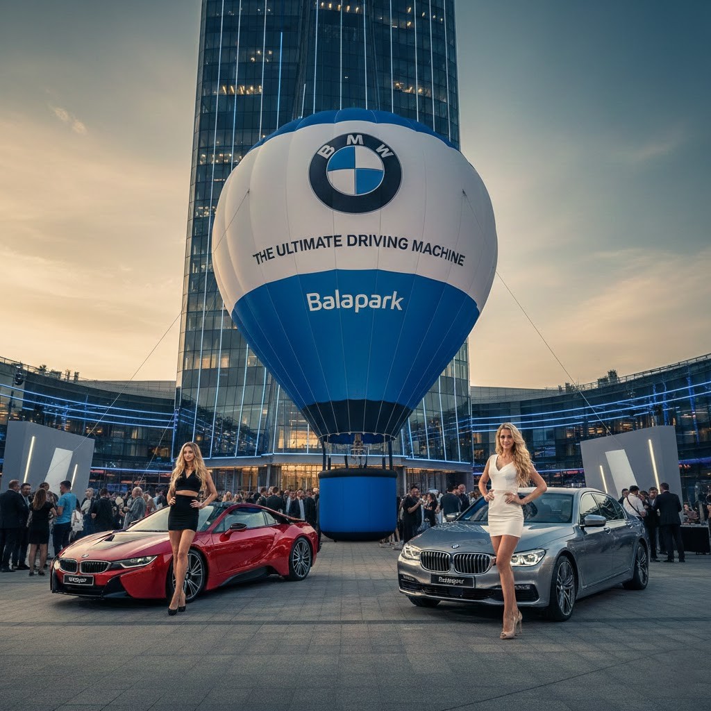 BMW Ground Balloon 8m (LED Illuminated)