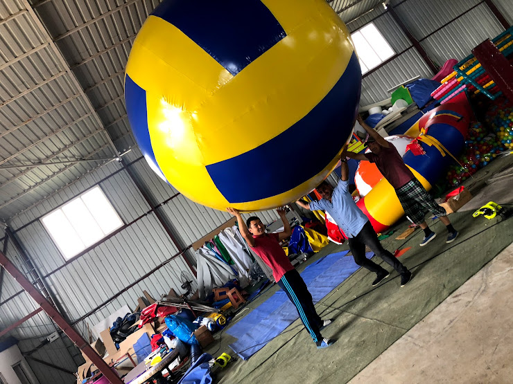 Şişme Dev Voleybol Topu
