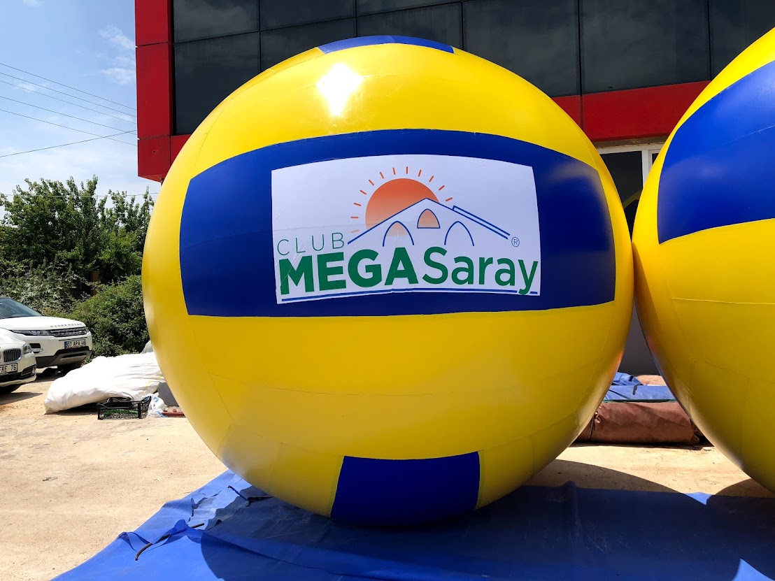 Dev Voleybol Topu | Dev Şişme Survivor Parkur | Şişme Park Ürünleri | Balapark