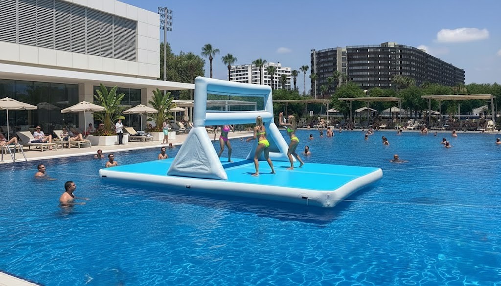 New-Gen Inflatable Base Volleyball Court 8x4x1.50