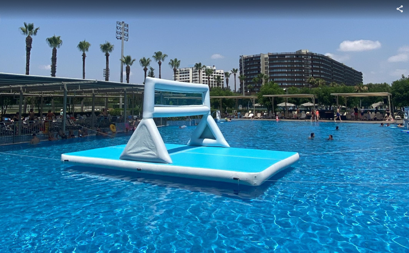 New-Gen Inflatable Base Volleyball Court 8x4x1.50