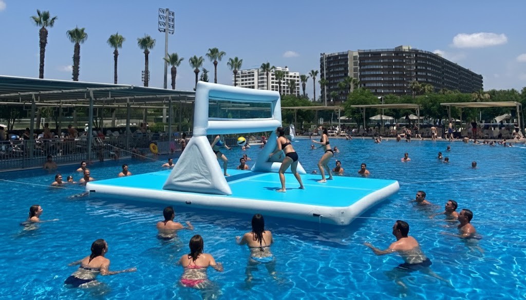 New-Gen Inflatable Base Volleyball Court 8x4x1.50