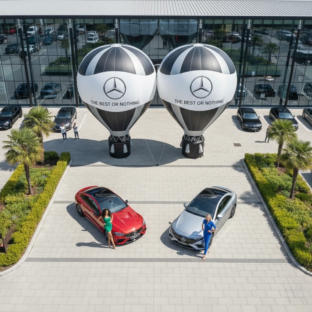 Mercedes Giant Promotion & Event Inflatable (Inflatable Truck Model)