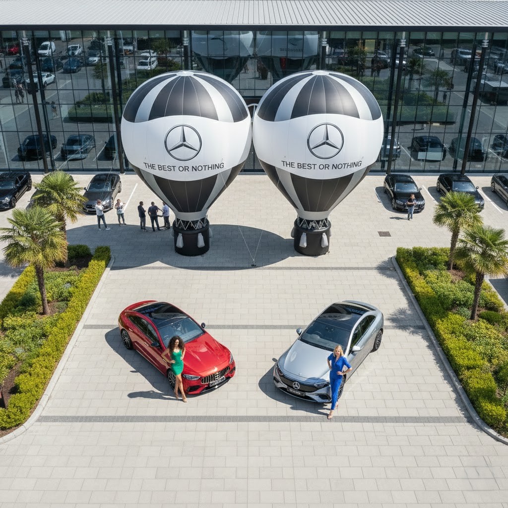 Mercedes Giant Promotion & Event Inflatable (Inflatable Truck Model)
