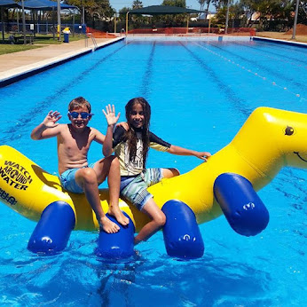 Inflatable Seahorse Water Toy