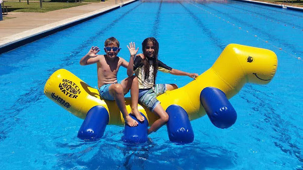 Inflatable Seahorse Water Toy