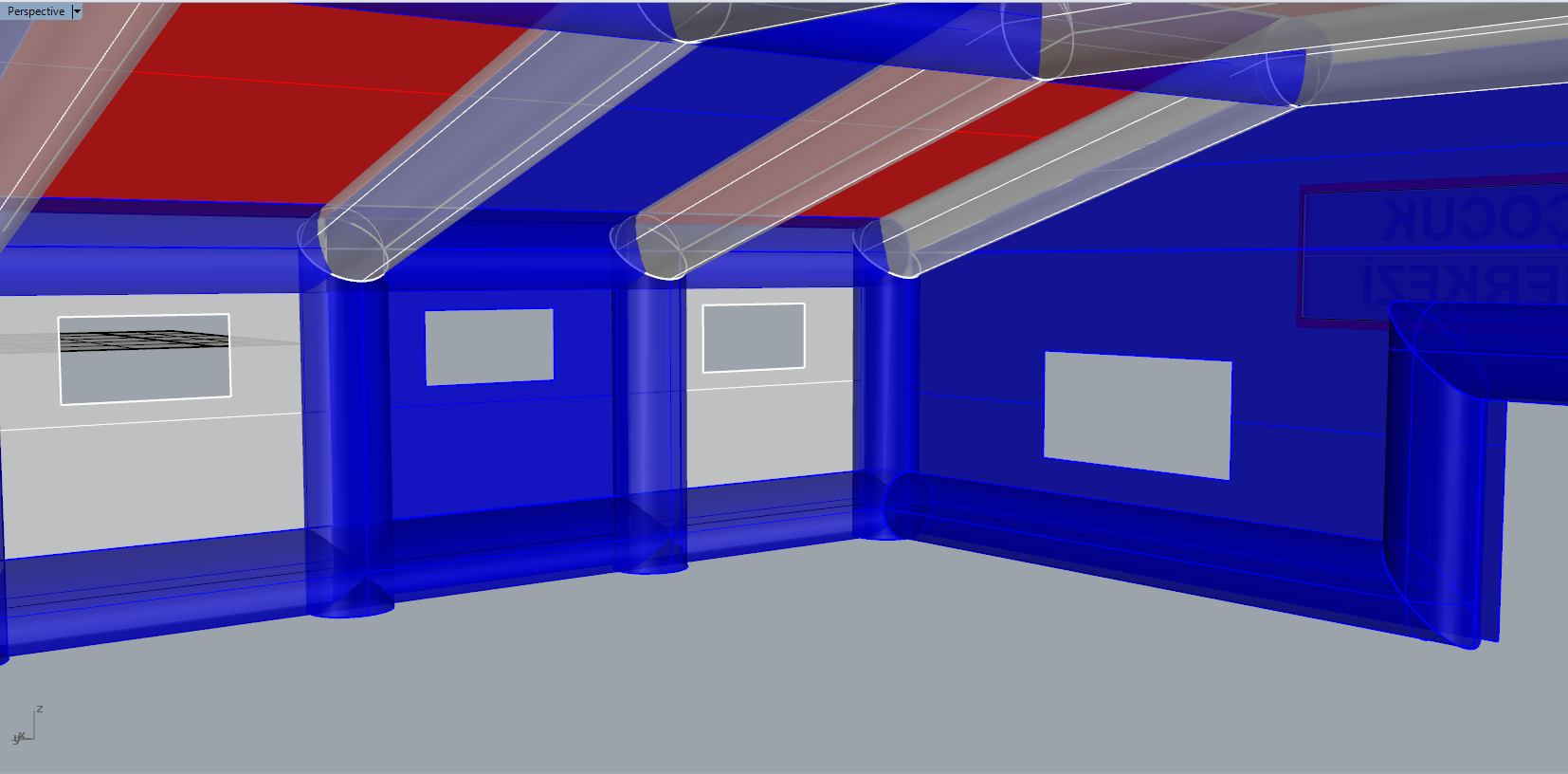 Inflatable Condolence Tent 21x21x6