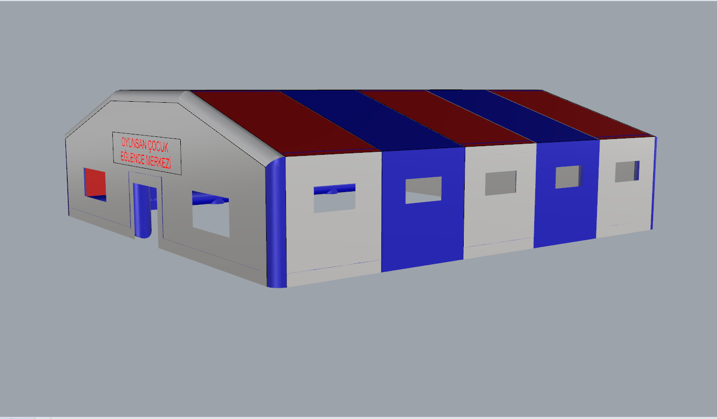 Inflatable Condolence Tent 21x21x6