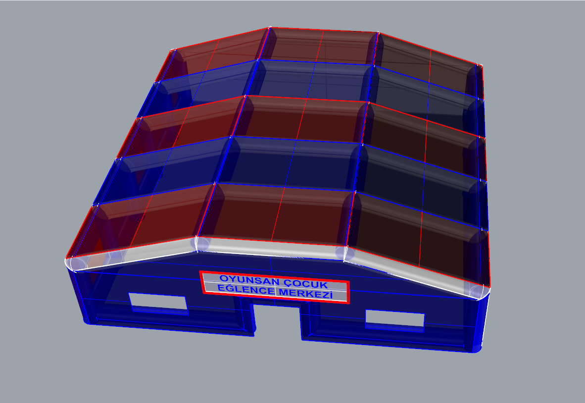 Inflatable Condolence Tent 21x21x6