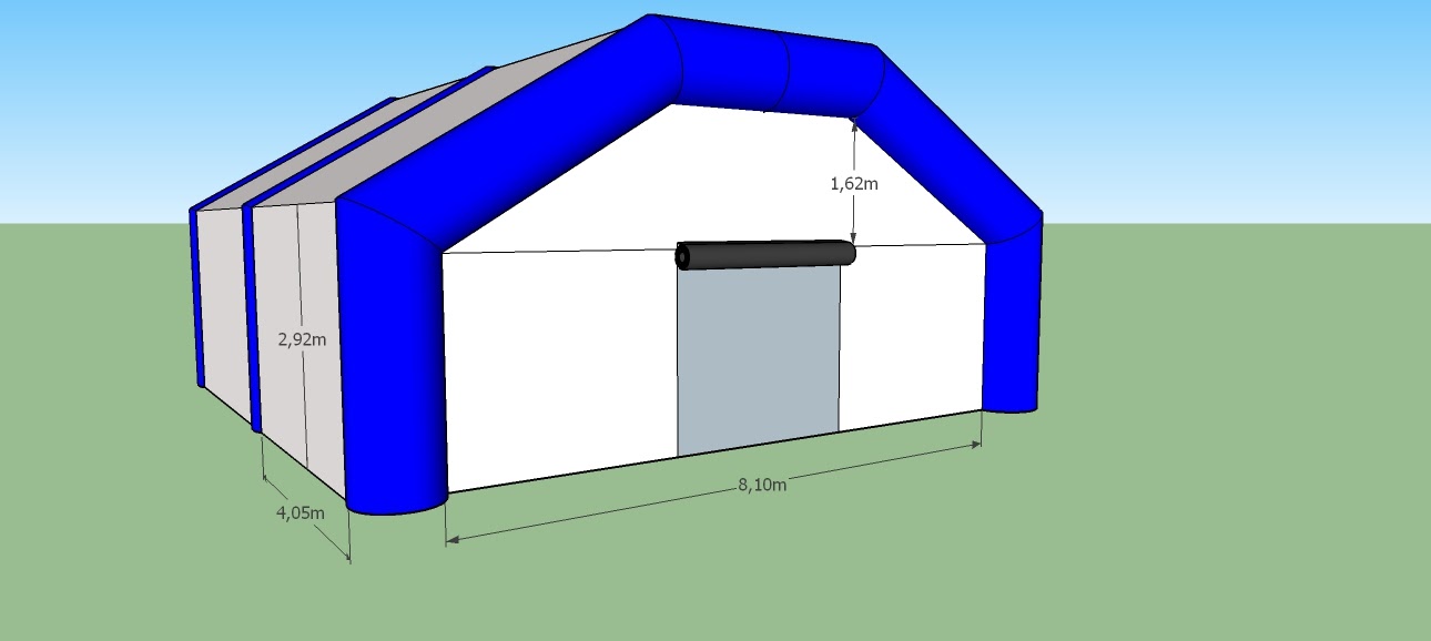 Inflatable First Response Tent