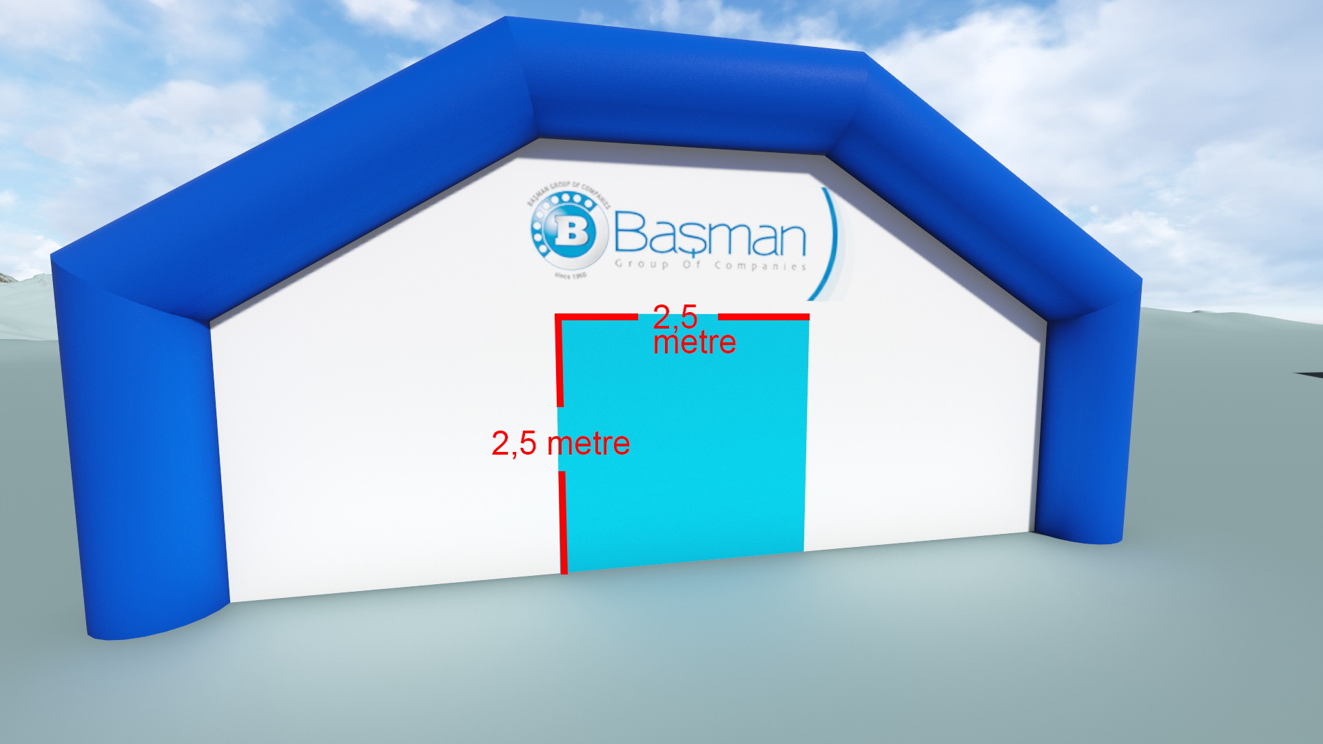 Inflatable First Response Tent