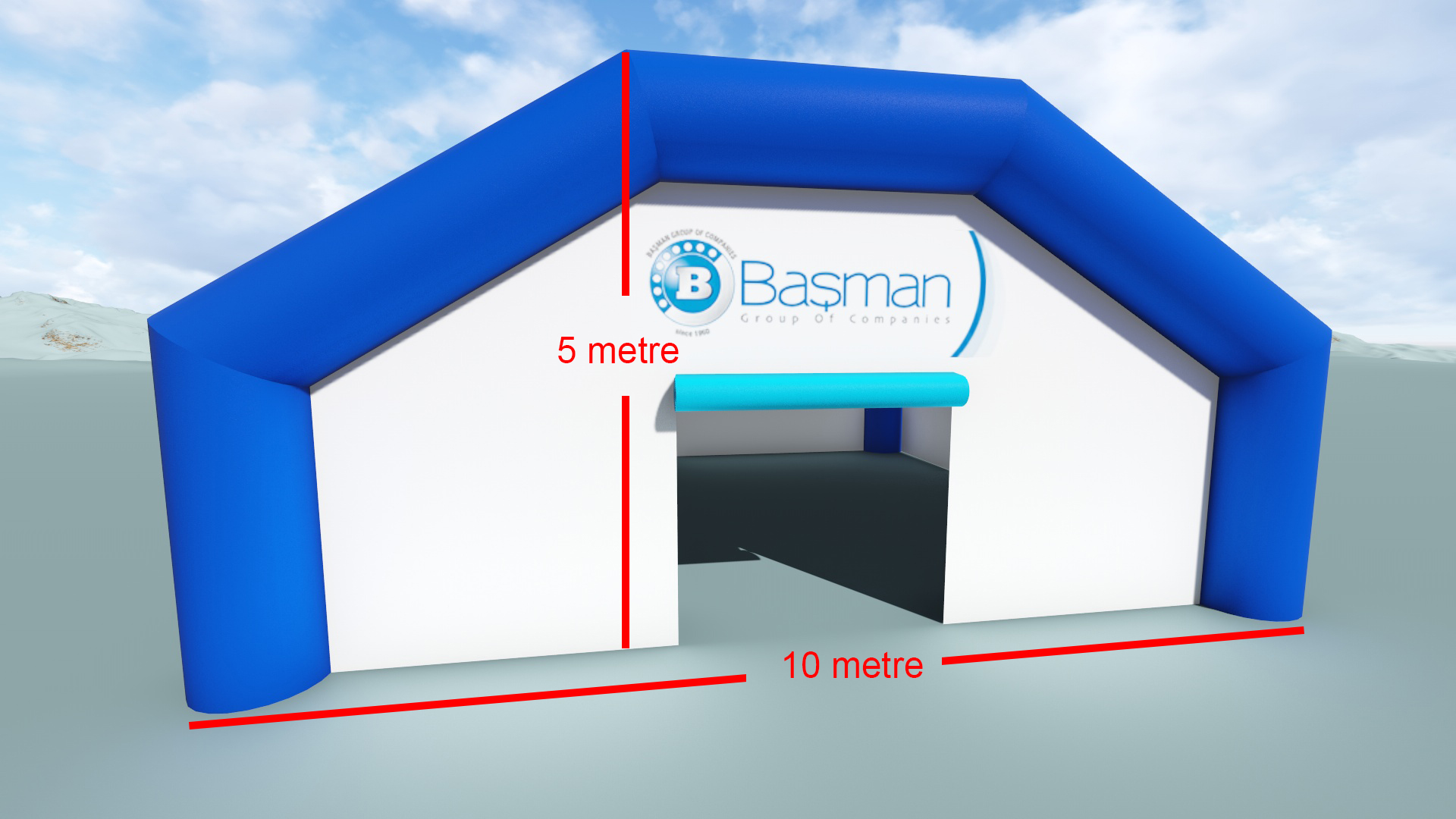 Inflatable First Response Tent