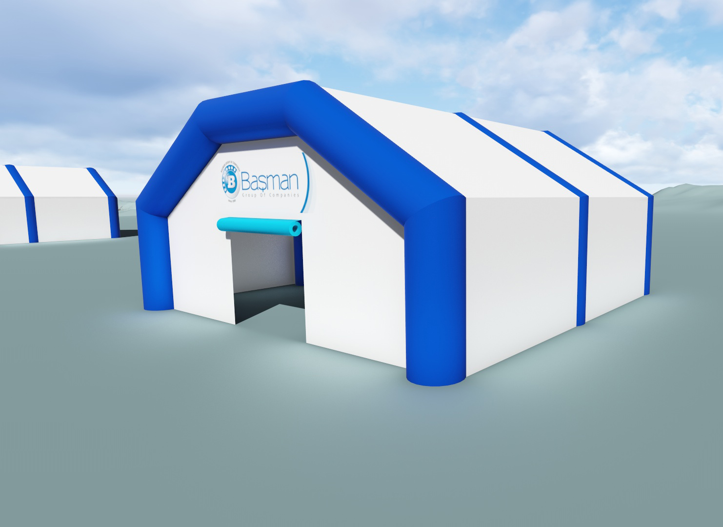 Inflatable First Response Tent