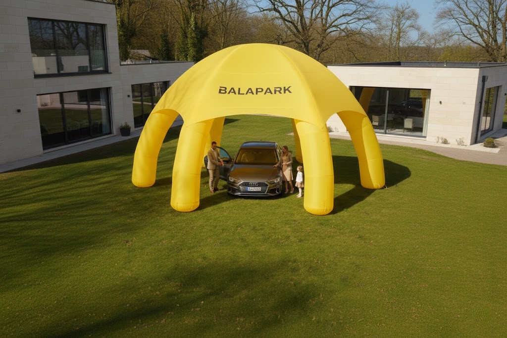 خيمة العنكبوت القابلة للنفخ (8×8، 6 أرجل)