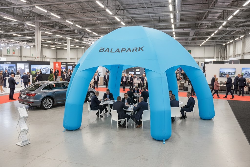 خيمة العنكبوت القابلة للنفخ (8×8، 6 أرجل)