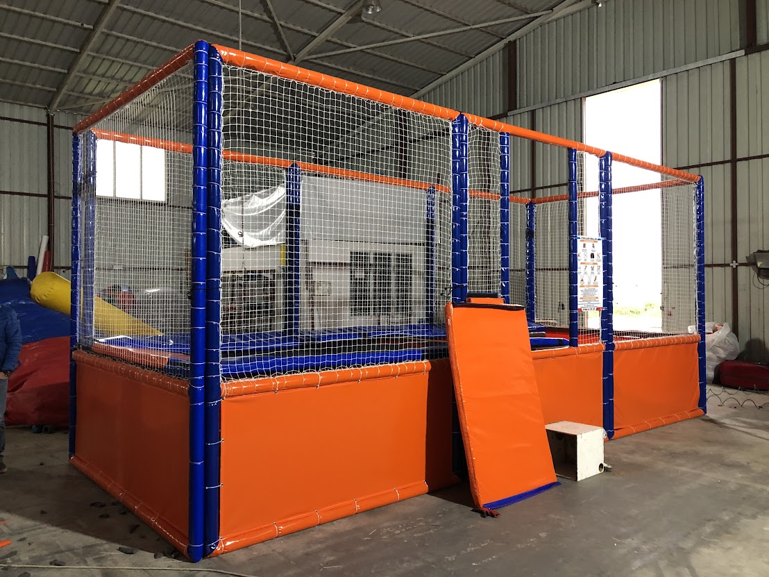 2-Unit Junior Trampoline