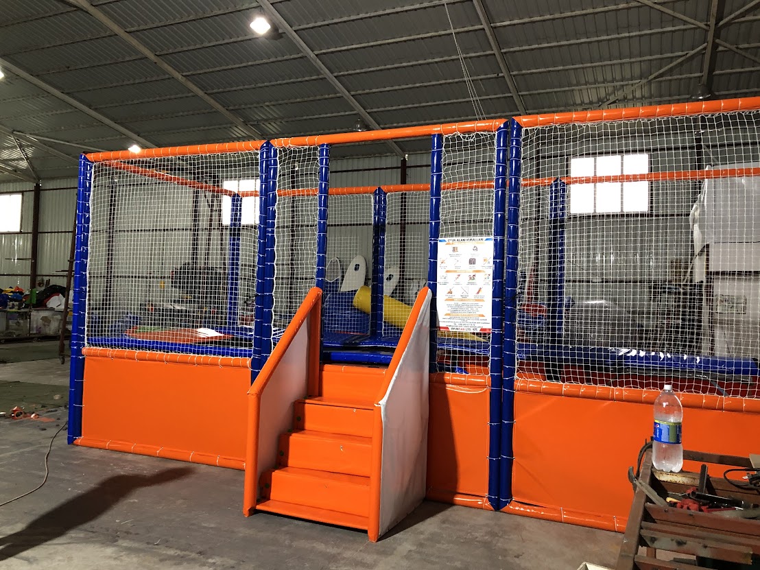 2-Unit Junior Trampoline