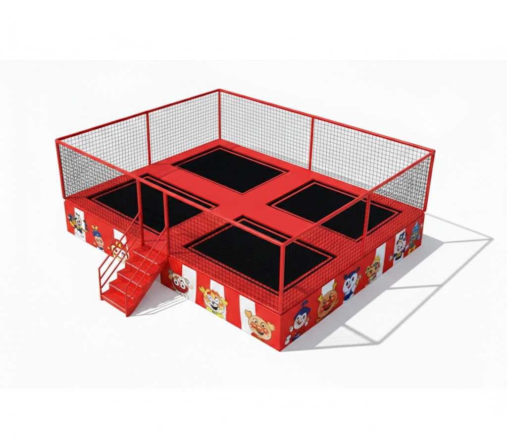 4-Unit Junior Trampoline