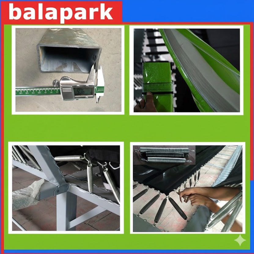 6-Unit Junior Trampoline