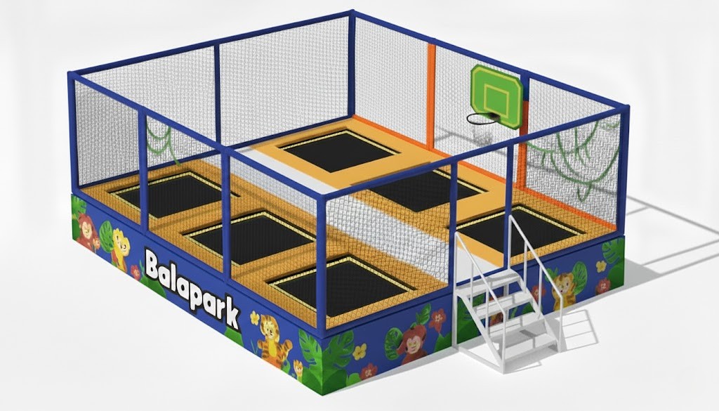 6-Unit Junior Trampoline