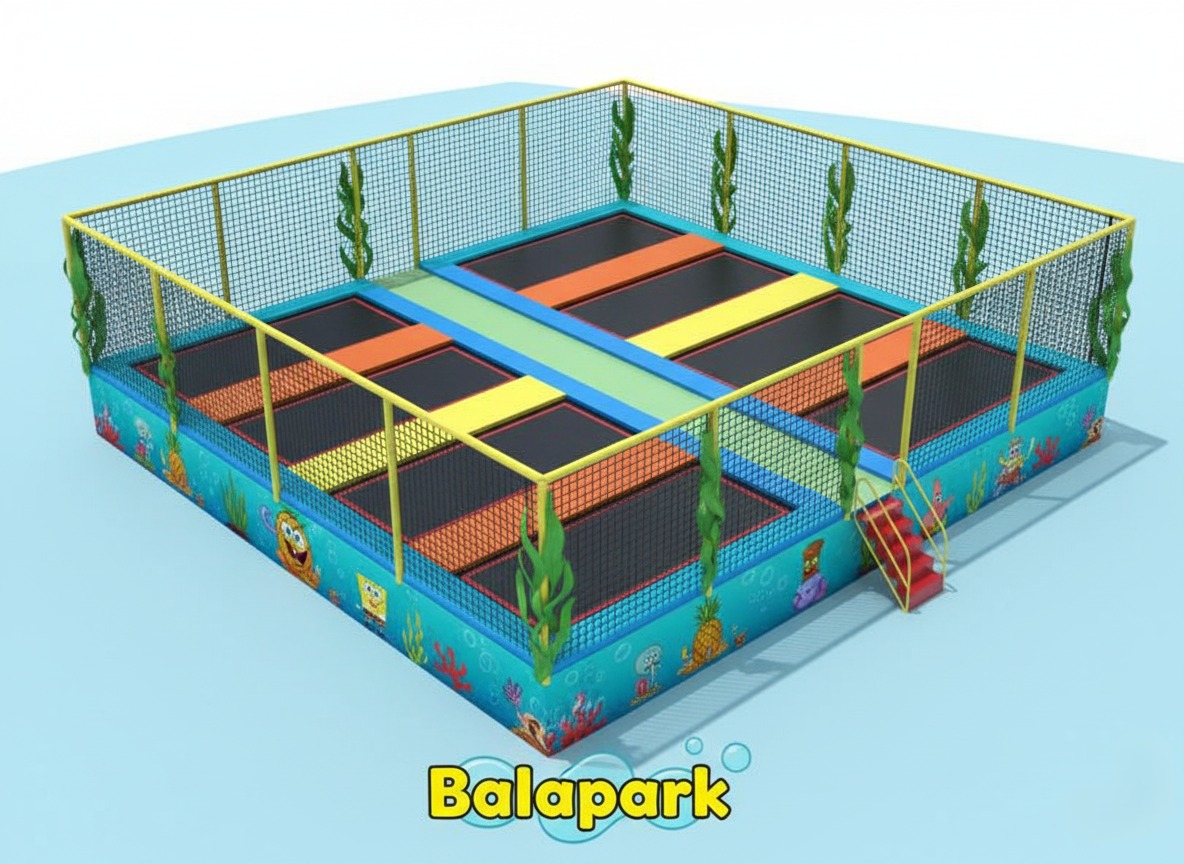 8-Unit Junior Trampoline