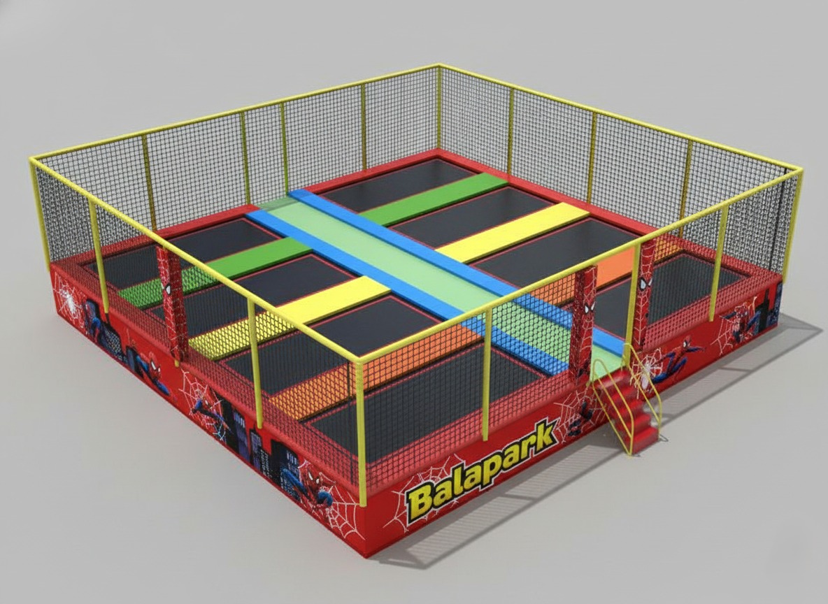 8'li Junior Trambolin | Junior Trambolin | Şişme Park Ürünleri | Balapark