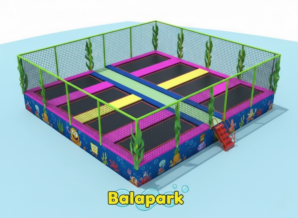 Olympic Trampoline (8-Bay)