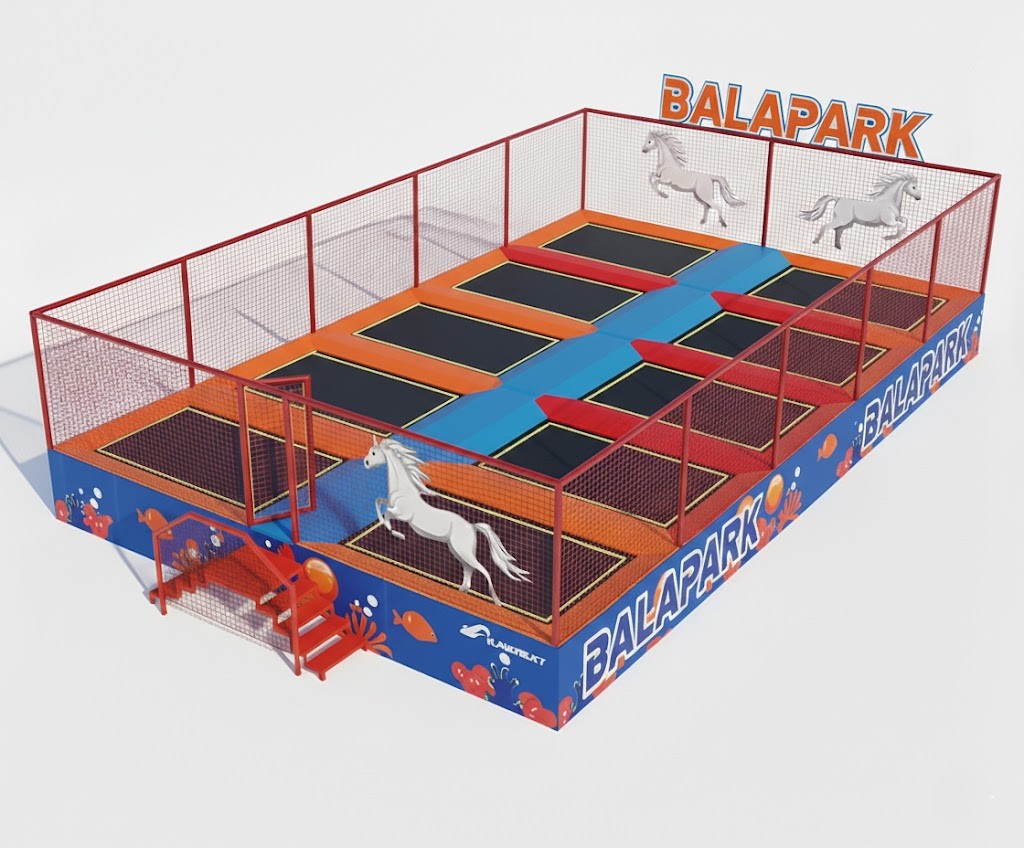 Olympischer Trampolinpark (10 Felder)