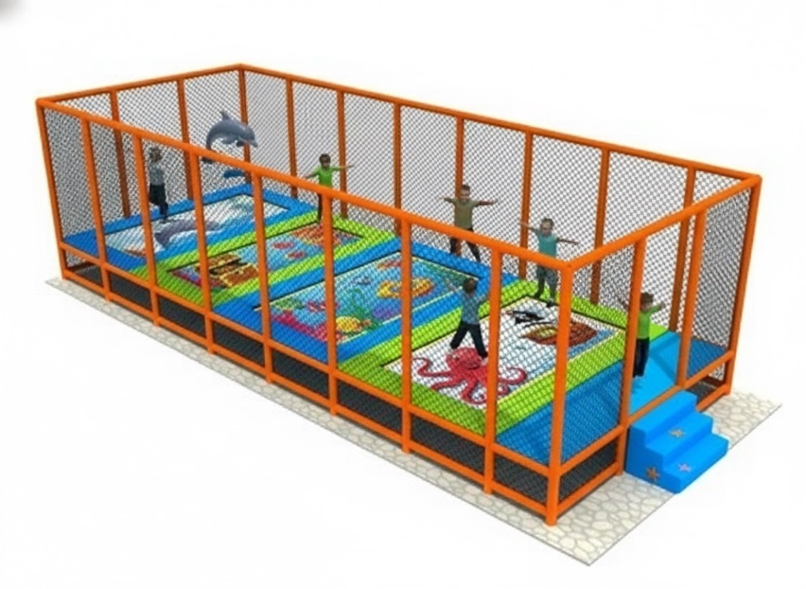 Düz Trambolin | Düz Tranbolinler | Şişme Park Ürünleri | Balapark