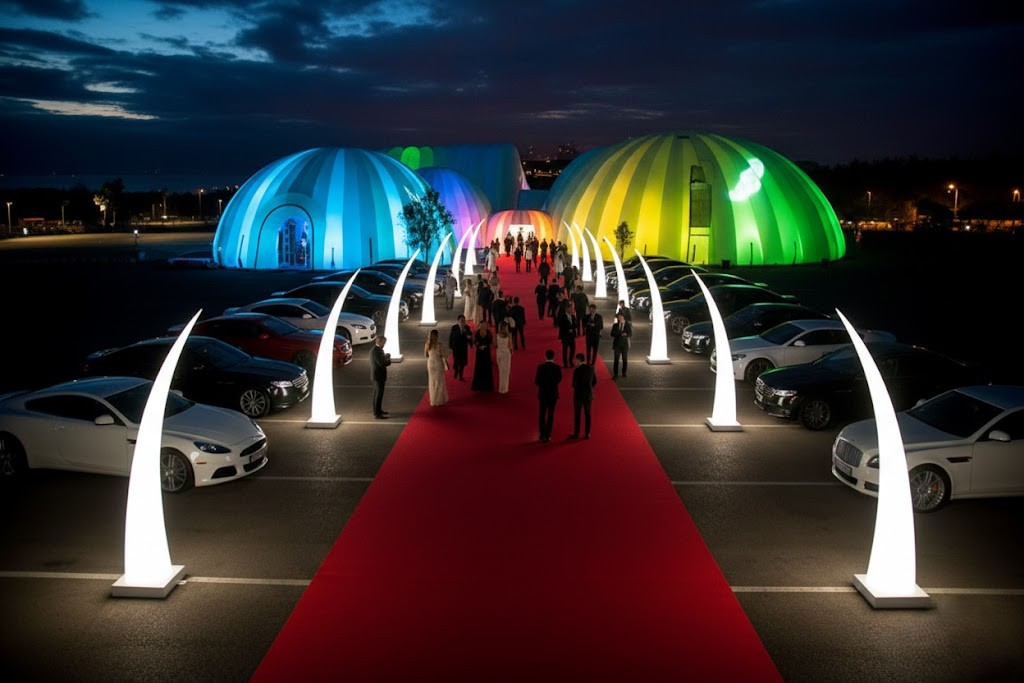 Şişme Işıklı Etkinlik Çadırı | Şişme Etkinlik Çadırları | Şişme Park Ürünleri | Balapark