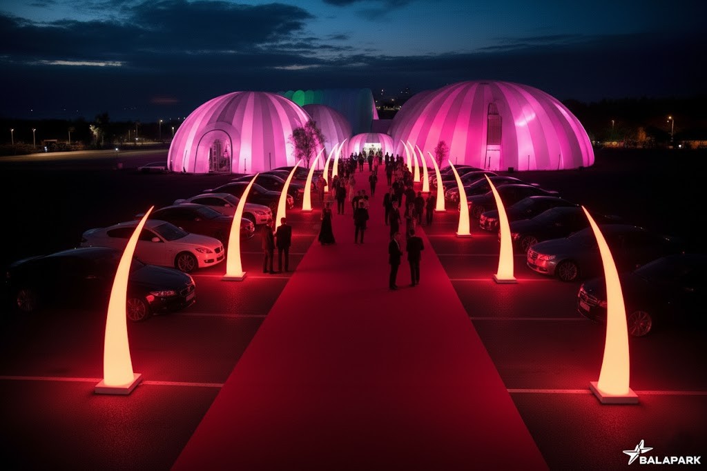 Надувной световой шатёр для мероприятий