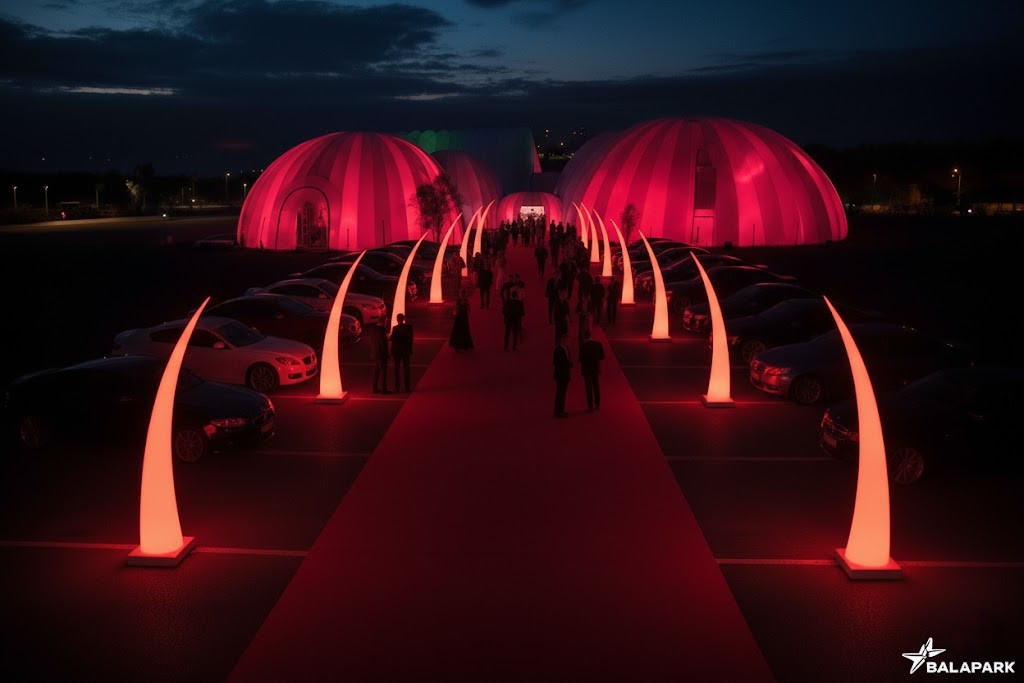 Надувной световой шатёр для мероприятий