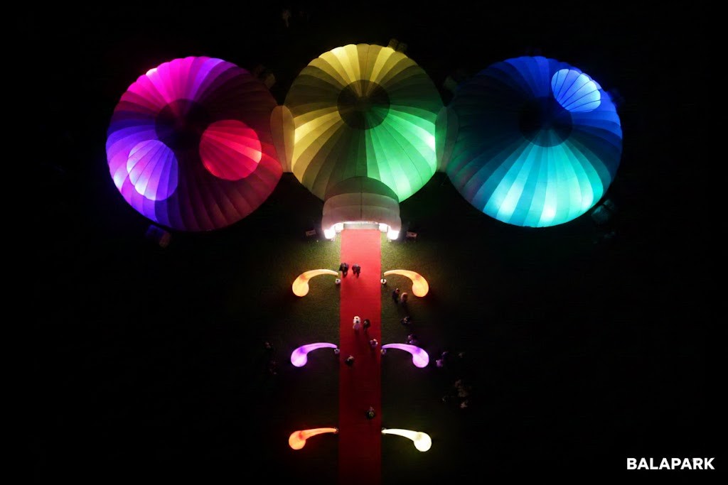 Надувной световой шатёр для мероприятий