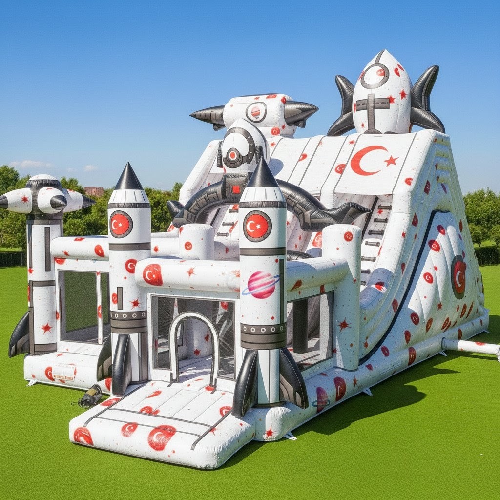 Şişme Oyun Parkı Uzay  Tema
