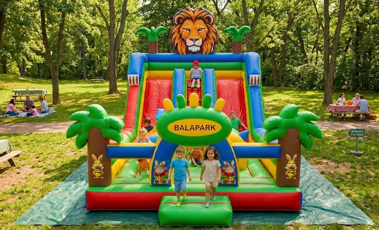 Şişme Oyun Parkı 10x6x7 | Şişme Oyun Parkı Orta | Şişme Park Ürünleri | Balapark