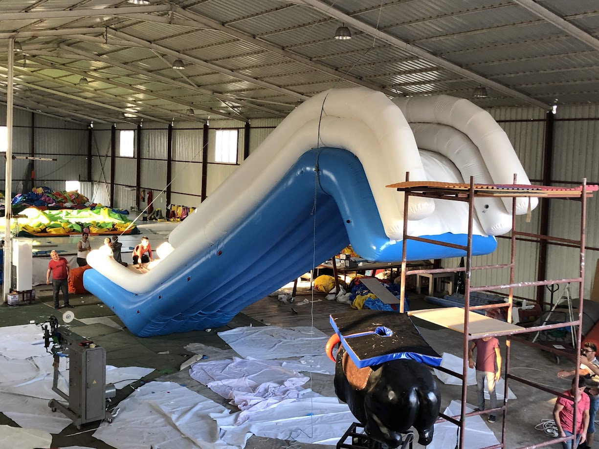 Şişme Tekne Kaydırağı İmalatı