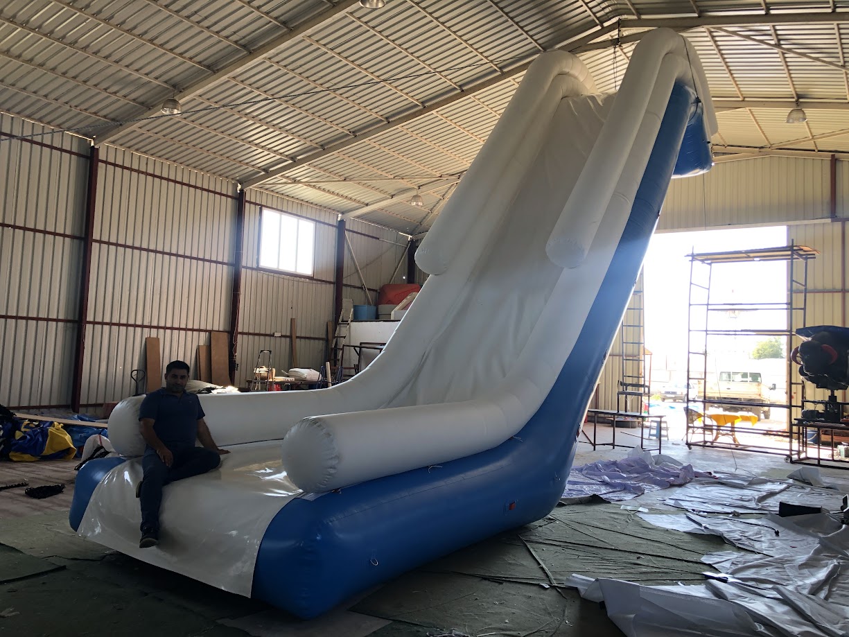 Şişme Tekne Kaydırağı İmalatı