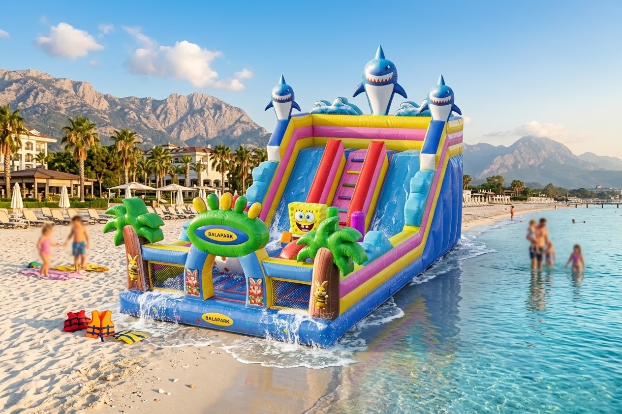 Şişme Okyanuslu Kopek Balıgı | Şişme Oyun Parkı Orta | Şişme Park Ürünleri | Balapark